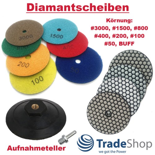 Dischi abrasivi diamantati