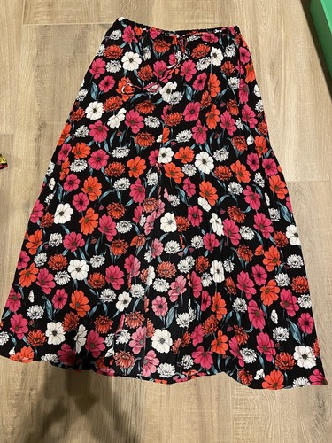 Gonna fiori tezenis - fiori,