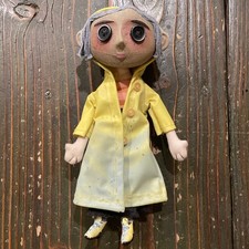 Bambola Coraline 9” Prop Replica Bambola Con Armatura Filo 2018 Laika