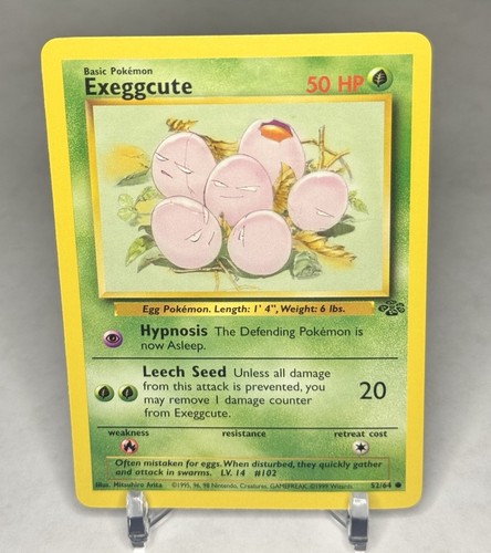 Carta pokémon exeggcute 64 - pokémon,
