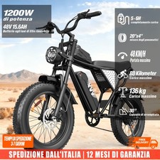 YVY Bici elettrica da 20" Fat