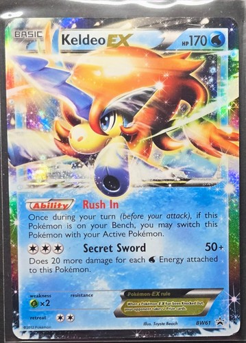 Keldeo bw61 black star - keldeo,