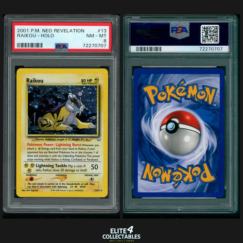 Raikou holo psa 8 - -,