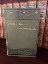Antique Book "London Lyrics"