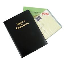 PORTA LIBRETTO DI CIRCOLAZIONE PORTADOCUMENTI PER AUTO MOTO PLASTIFICATO COVER