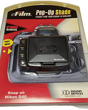 ★DELKIN DEVICES PRO SERIES POP-UP SHADE SNAP ON NIKON D 40★