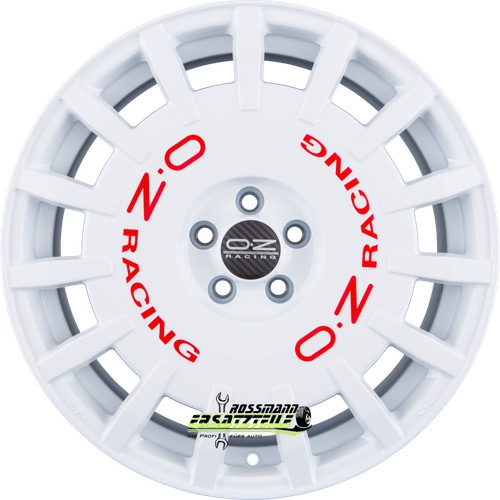 Rally racing race - oz, white
