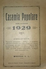 Casamia Popolare Per L'Anno 1929 - Autori Vari - Ed. R. Maizen Trieste 1929