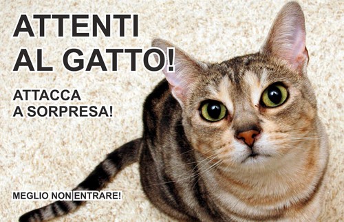 Attenti cane al - attenti,