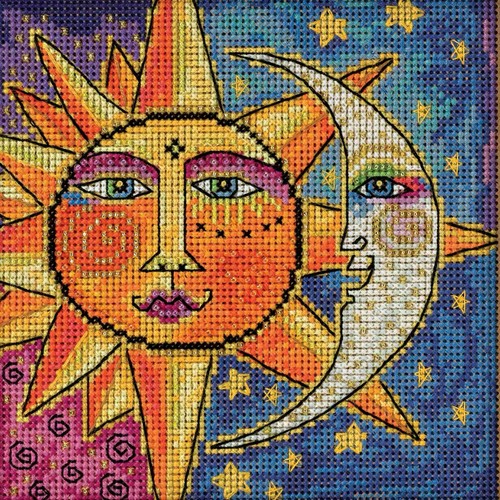 Kit punto croce - sister, sun