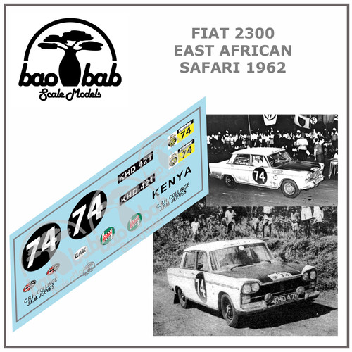 Calcas fiat 2300 east - calcas, 1/43