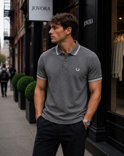 Polo fred perry doppia - perry, punta
