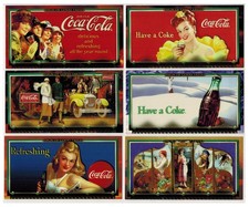 Coca Cola Sign of Good Taste Incomplete Set -7 Cards Widevision