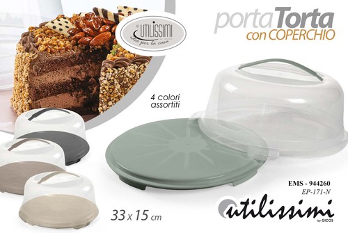 Porta torta coperchio - +,