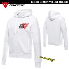 FELPA IN COTONE CON CAPPUCCIO E ZIP DAINESE SPEED DEMON VELOCE HOODIE TAGLIA XL