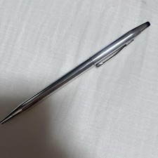 Penna a sfera croce in argento