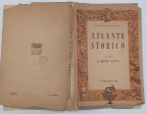 Atlante storico parte - atlante, prima