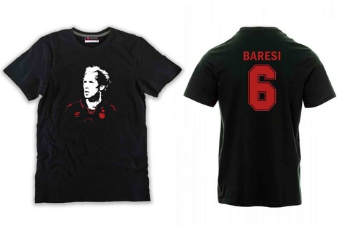 Shirt baresi retro numero - t-shirt,