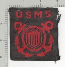 WW2 USMM toppa seta marina