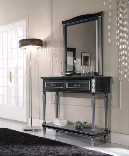 Tavolo consolle con specchio