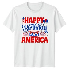T-shirt grafica Happy Birthday