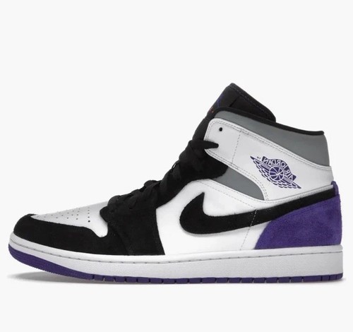 Nike air jordan mid viola - air,