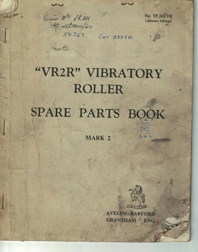 Rullo vibrante aveling - vibrante, &