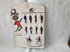 SOLDATINI DI CARTAL'OMINO DI FERRO COLLEZIONISTA-I SOLDATINI.