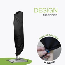 Copertura Protettiva per Ombrellone da Giardino impermeabile, 25/35x165cm -545F