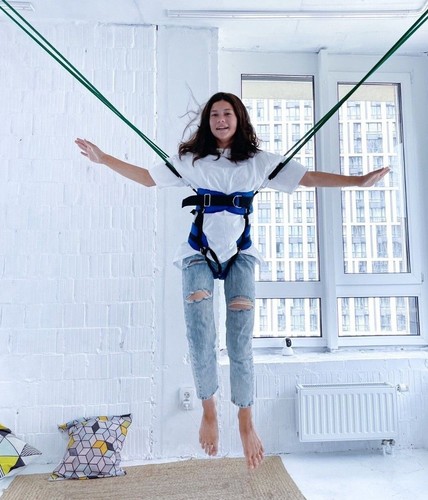 Bungee jumping interno set - bungee, da
