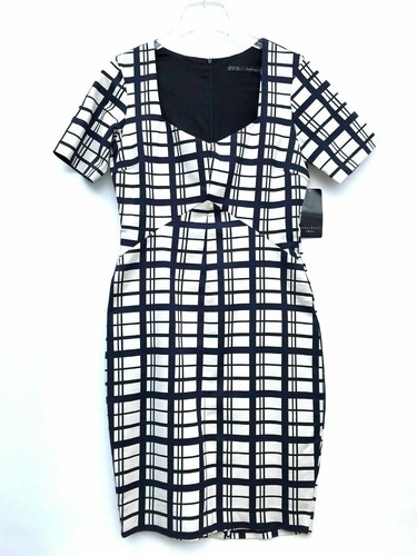 Zara quadri matita vestito - zara,