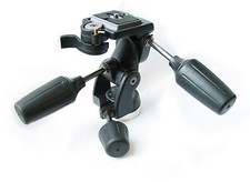 Zonzei 141RC Testa inclinabile per padella a 3 vie con piastra 200PL 3157N QR per treppiede Manfrotto