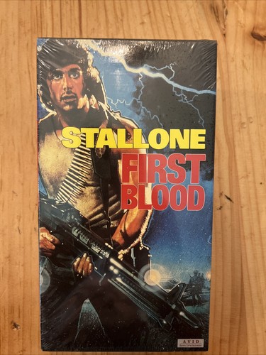 Rambo first blood vhs - rambo,