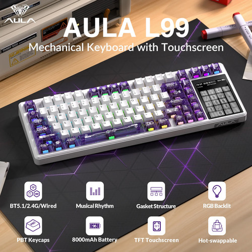 Tastiera meccanica aula l99 - aula,