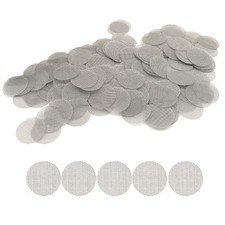 150 filtri in acciaio inox per tubi in metallo per fumare filtri a rete fine (2