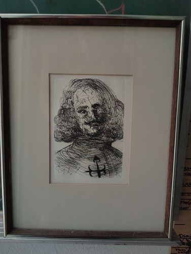 Salvatore dali incisione - dali,
