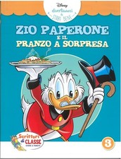 ZIO PAPERONE E IL PRANZO A SORPRESA SCRITTORI DI CLASSE n.3 CONAD STORIE FUMETti
