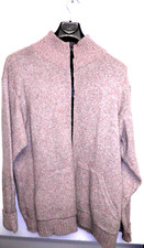 Cardigan donna , maglia con Zip e Tasche esterne, tg 52.  AlBe