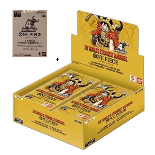 One piece card game - op17, box