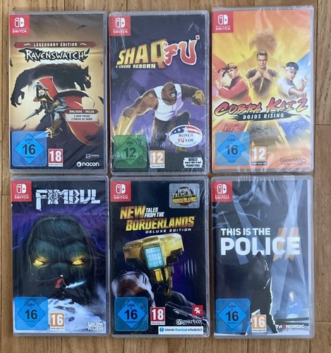Nintendo switch collezione - collezione, 6x