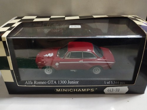 Minichamps alfa romeo - gta, 1300