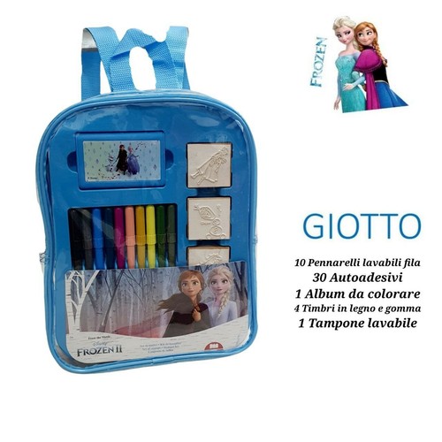 Zaino giotto frozen con colori - giotto,