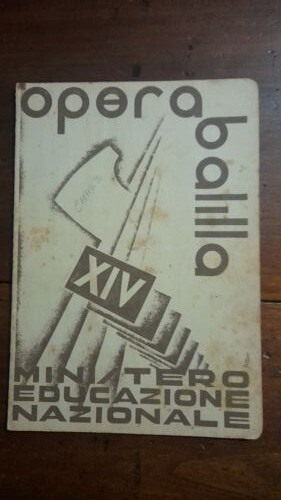 Pagella balilla ministero - balilla,