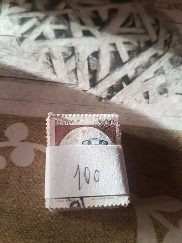 Lotto 100 francobolli 500 - lotto,