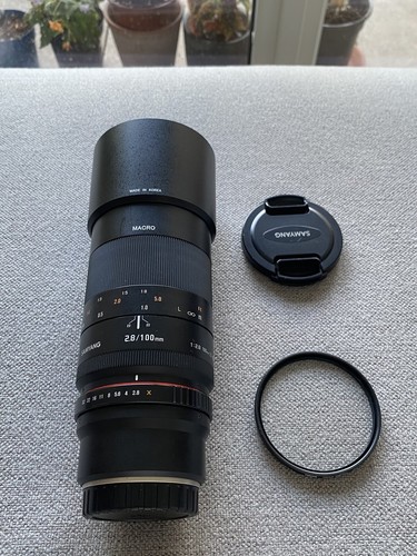 Samyang 100 8 ed umc - f/2.8,