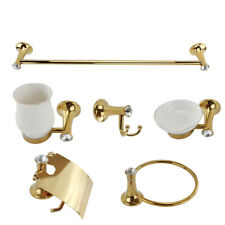 Set 6 accessori da bagno in