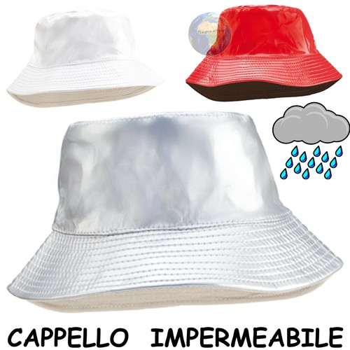 Cappello alla pescatora pvc - cappello, in