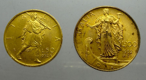 Lire littore 100 - 50,