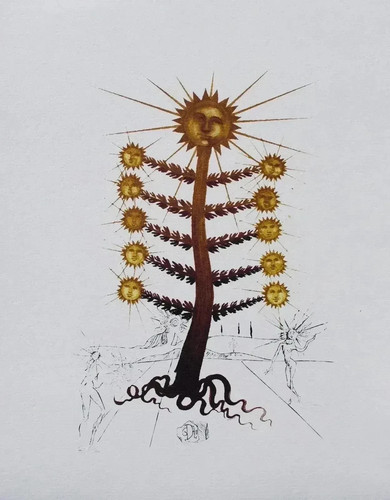 Salvador dali albero sole - salvador,