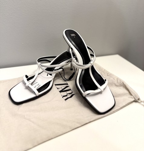 Zara sandali bianchi con - zara,